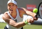 Andrea Petikovic hat beim WTA-Turnier in Berlin das Viertelfinale verpasst. Foto: Wolfgang Kumm/dpa