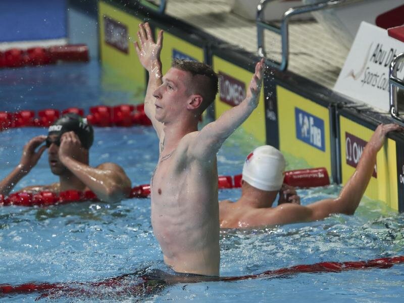 Reist selbstbewusst zur Schwimm-WM nach Budapest: Florian Wellbrock. Foto: Kamran Jebreili/AP/dpa