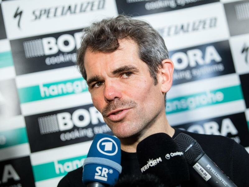 Sorgt sich um den Tour-Start: Bora-hansgrohe-Teamchef Ralph Denk. Foto: Matthias Balk/dpa