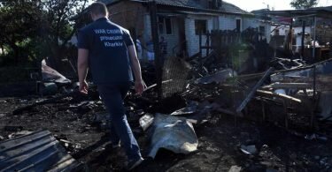 In der ostukrainischen Region Charkiw kamen durch russische Angriffe mehrere Menschen ums Leben. Foto: Carol Guzy/ZUMA Press Wire/dpa