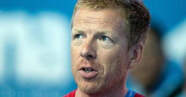 Bedauert die fehlenden Live-Fernsehbilder zur Schwimm-WM: Bundestrainer Bernd Berkhan. Foto: Bernd Thissen/dpa