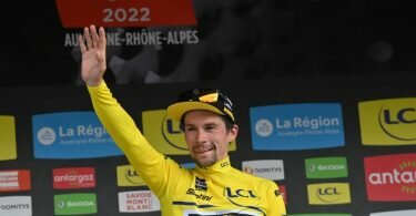Will endlich auch bei der Tour de France das Gelbe Trikot bis Paris tragen: Primoz Roglic. Foto: David Stockman/BELGA/dpa
