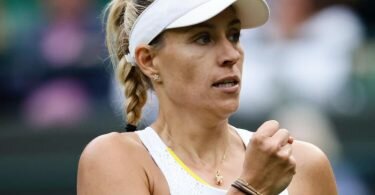 Hat die dritte Runde in Wimbledon erreicht:&nbsp;Angelique Kerber jubelt. Foto: Frank Molter/dpa