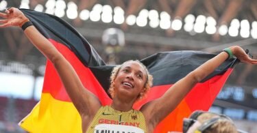 Eine der wenigen deutschen Gold-Hoffnungen bei der Leichtathletik-WM in den USA:&nbsp;Malaika Mihambo. Foto: Michael Kappeler/dpa