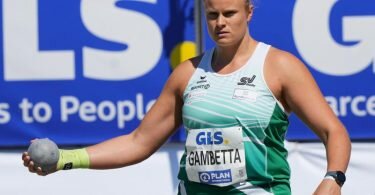 Kugelstoßerin Sara Gambetta kann wegen einer Virusinfektion nicht an der WM teilnehmen. Foto: Soeren Stache/dpa
