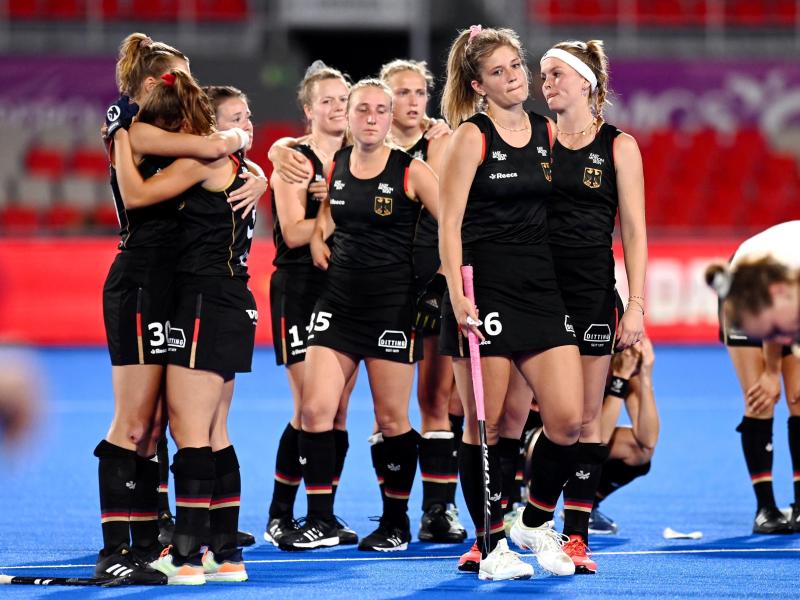 Die deutschen Hockey-Frauen verpassten den ersten Einzug in ein WM-Finale seit 1986. Foto: Rodrigo Jaramillo/Frank Uijlenbroek/dpa