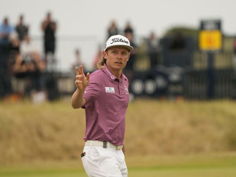 Siegt bei der Premierenausgabe der British Open: Cameron Smith. Foto: Gerald Herbert/AP/dpa