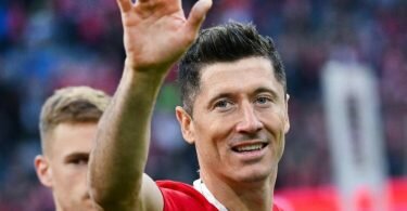 Starstürmer Robert Lewandowski hat den FC Bayern München verlassen und spielt nun für den FC Barcelona. Foto: Sven Hoppe/dpa