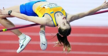 Positionierte sich klar gegen russische WM-Teilnahmen: die Ukrainerin Jaroslawa Mahutschich. Foto: Petr David Josek/AP/dpa/Archivbild