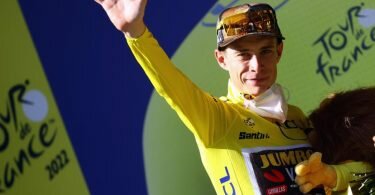 Könnte die Tour zum ersten Mal gewinnen: Jonas Vingegaard aus Dänemark. Foto: David Pintens/BELGA/dpa