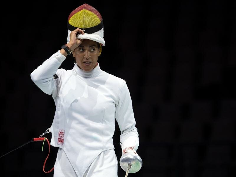 Alexandra Ndolo holte in Kairo überraschend WM-Silber. Foto: Federico Gambarini/dpa/Archivbild