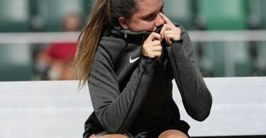 Sophie Weißenberg ist vor den letzten beiden Disziplinen ausgestiegen. Foto: David J. Phillip/AP/dpa