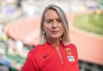 Die Chef-Trainerin des Deutschen Leichtathletik-Verbandes (DLV): Annett Stein. Foto: Michael Kappeler/dpa