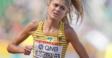 Verpasste das 5000-Meter-Finale in&nbsp;Eugene: Konstanze Klosterhalfen. Foto: Michael Kappeler/dpa