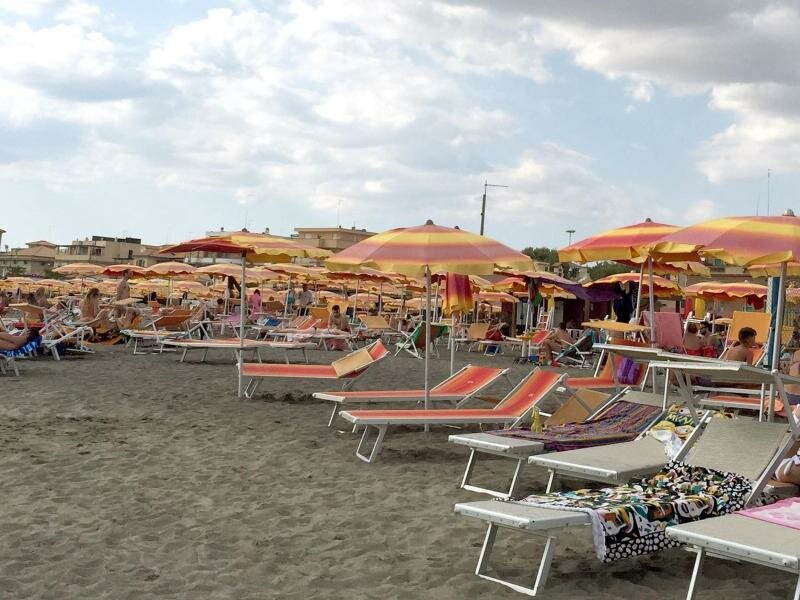 Viele Urlauber "reservieren" ihre Sonnenliege mit einem Handtuch. Foto: Sabine Dobel/dpa