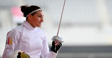 Hat sich keine Ziele bei der WM im Modernen Fünfkampf im ägyptischen Alexandria gesetzt: Rebecca Langrehr. Foto: Marijan Murat/dpa