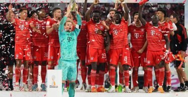 Der FC Bayern München hat den Supercup 2022 gewonnen. Foto: Robert Michael/dpa
