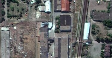 Eoin Satellitenfoto zeigt das Gefangenenlager von Oleniwka in der östlichen Provinz Donezk, nachdem bei einem Angriff auf das Gefängnis ukrainische Soldaten getötet wurden. Foto: Uncredited/Maxar Technologies/AP/dpa