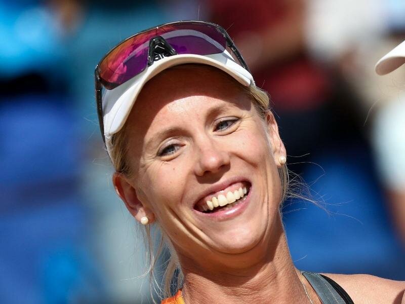 Karla Borger, Präsidentin des Vereins Athleten Deutschland. Foto: Christian Charisius/dpa