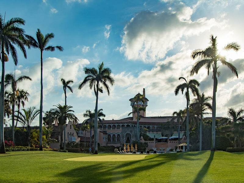 Am Montag hatte das FBI Trumps Anwesen Mar-a-Lago durchsucht. Foto: Allen Eyestone/Palm Beach Post via ZUMA Wire/dpa