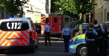 Ein 16-Jähriger ist am Montag in Dortmund durch mehrere Schüsse von Polizisten tödlich verletzt worden. Foto: Markus Wüllner/ Video-Line TV /dpa