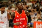 Hat seinen Platz im EM-Kader des deutschen Basketballteams sicher: Dennis Schröder. Foto: Jill Delsaux/BELGA/dpa