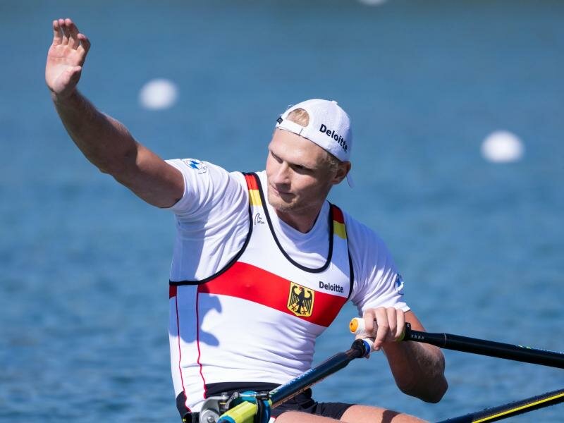 Ist bei der Ruder-EM in München auf Kurs: Oliver Zeidler. Foto: Sven Hoppe/dpa