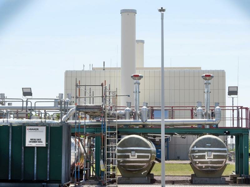 Ein Gasspeicher in Sachsen-Anhalt - das erste Speicherziel wurde mehr als zwei Wochen früher als vorgeschrieben erreicht. Foto: Waltraud Grubitzsch/dpa