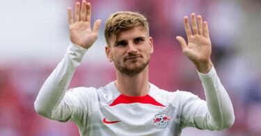 Stürmt wieder für RB Leipzig:&nbsp;Timo Werner. Foto: Hendrik Schmidt/dpa