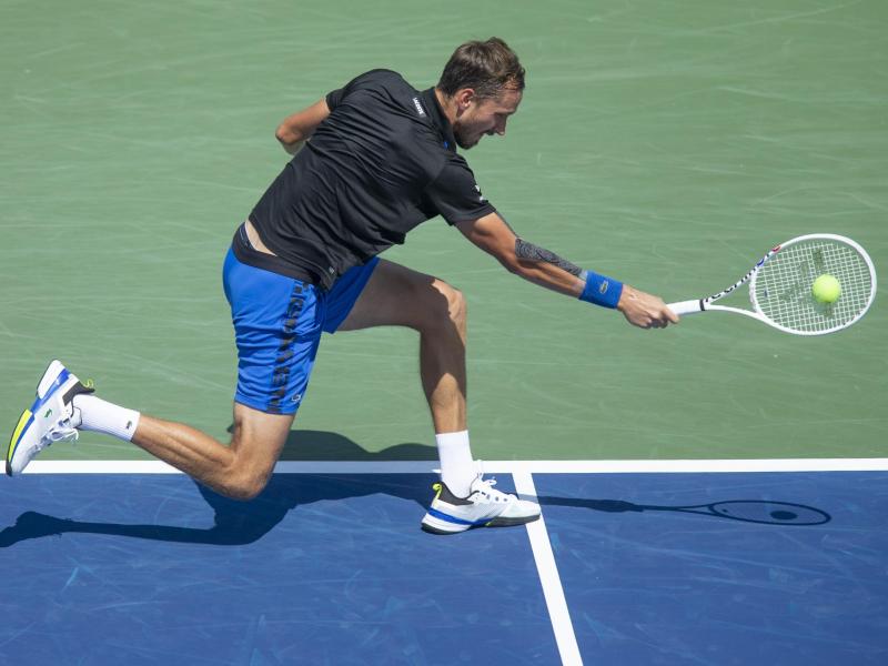 Daniil Medwedew steht beim Masters-Turnier in Mason im Halbfinale. Foto: Wally Nell/ZUMA Press Wire/dpa