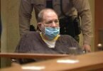 Der verurteilte Vergewaltiger und in Ungnade gefallenen Film-Mogul Harvey Weinstein bei einer Anklageverlesung Los Angeles. Foto: Uncredited/KABC Pool via AP/dpa