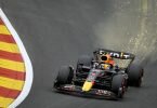 Fuhr im Training Bestzeit: Max Verstappen. Foto: Dirk Waem/BELGA/dpa