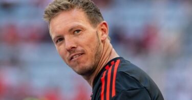 Startet mit dem FC&nbsp;Bayern München mit einem Auswärtsspiel bei Inter Mailand in die diesjährige Champions-League-Saison: Julian Nagelsmann. Foto: Sven Hoppe/dpa