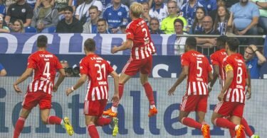 Der 1. FC&nbsp;Union Berlin steht nach vier Spieltagen bei starken zehn Punkten. Foto: David Inderlied/dpa