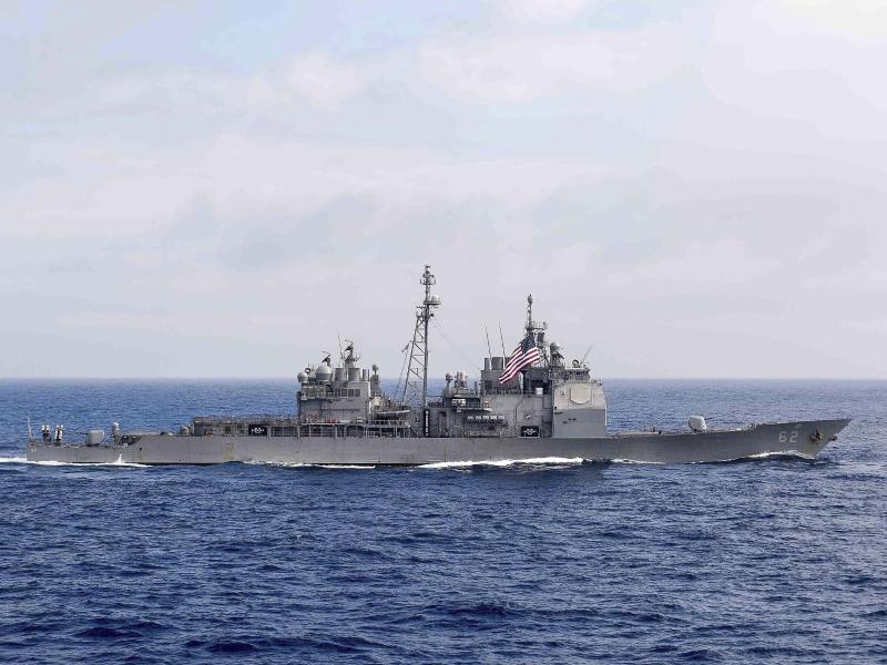 Zwei US-Kriegsschiffe haben kürzlich die Straße von Taiwan durchquert. Foto: Uncredited/U.S. Navy/AP/dpa