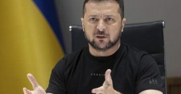 Kommt Wolodymyr Selenskyj nach New York?&nbsp;Aus Sicherheitsgründen ist der ukrainische Präsident in den vergangenen Monaten nur wenige Male innerhalb der Ukraine gereist. Foto: Sarsenov Daniiar/Ukraine Presidency/Planet Pix via ZUMA Press Wire/dpa