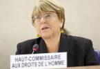 Michelle Bachelet ist die UN-Hochkommissarin für Menschenrechte. Foto: Salvatore Di Nolfi/KEYSTONE/dpa