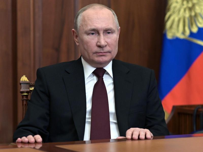 Russlands Präsident Wladimir Putin: Das Land hält ein Militärmanöver im Osten ab. Foto: Aleksey Nikolskyi/Sputnik/dpa