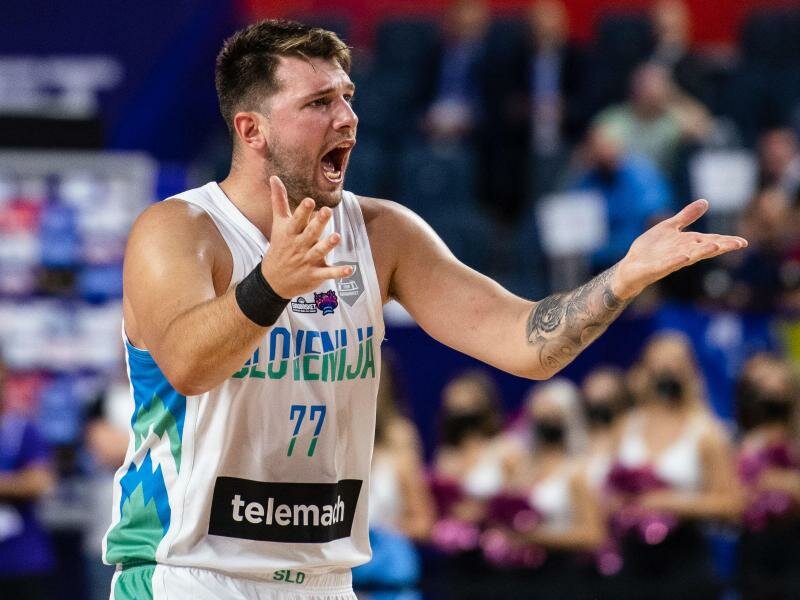 Slowenischer Schlüsselspieler: NBA-Star Luka Doncic. Foto: Marius Becker/dpa