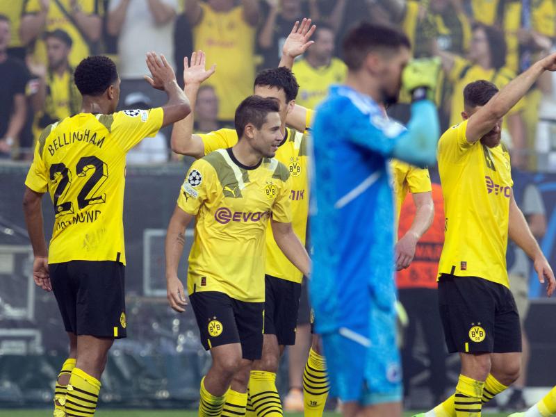 Borussia Dortmund startet mit einem Sieg gegen den FC Kopenhagen in die Königsklassen-Saison. Foto: Bernd Thissen/dpa
