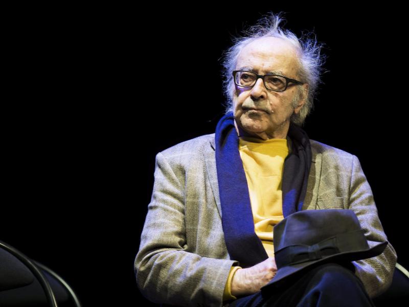 Der Regisseur Jean-Luc Godard ist tot. Foto: Jean-Christophe Bott/KEYSTONE/EPA/dpa