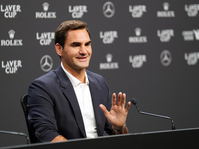 Glaubt, dass es auch in Zukunft große Tennisspieler geben wird: Altstar Roger Federer. Foto: James Manning/PA Wire/dpa