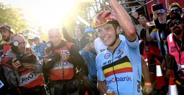 Belgiens Radstar Remco Evenepoel ist nun auch Weltmeister im Straßenrennen. Foto: Dirk Waem/BELGA/dpa