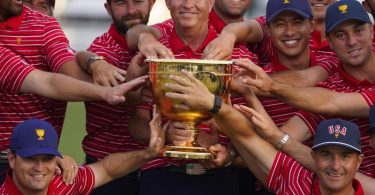 Die US-Golfer gewannen erneut den Presidents Cup. Foto: Chris Carlson/AP/dpa