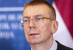 Lettlands Außenminister Edgars Rinkevics. Foto: Mindaugas Kulbis/AP/dpa