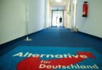 Blick in die Bundesgeschäftsstelle der Alternative für Deutschland (AfD) in Berlin. Foto: picture alliance / dpa