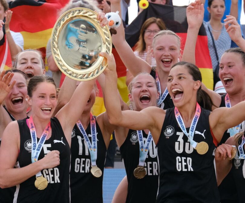 Deutschland holte Gold bei der Beachhandball-EM 2023 - Foto (c) jun - handball-world