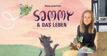 Autorin Nina Joachim und Sammy und das Leben